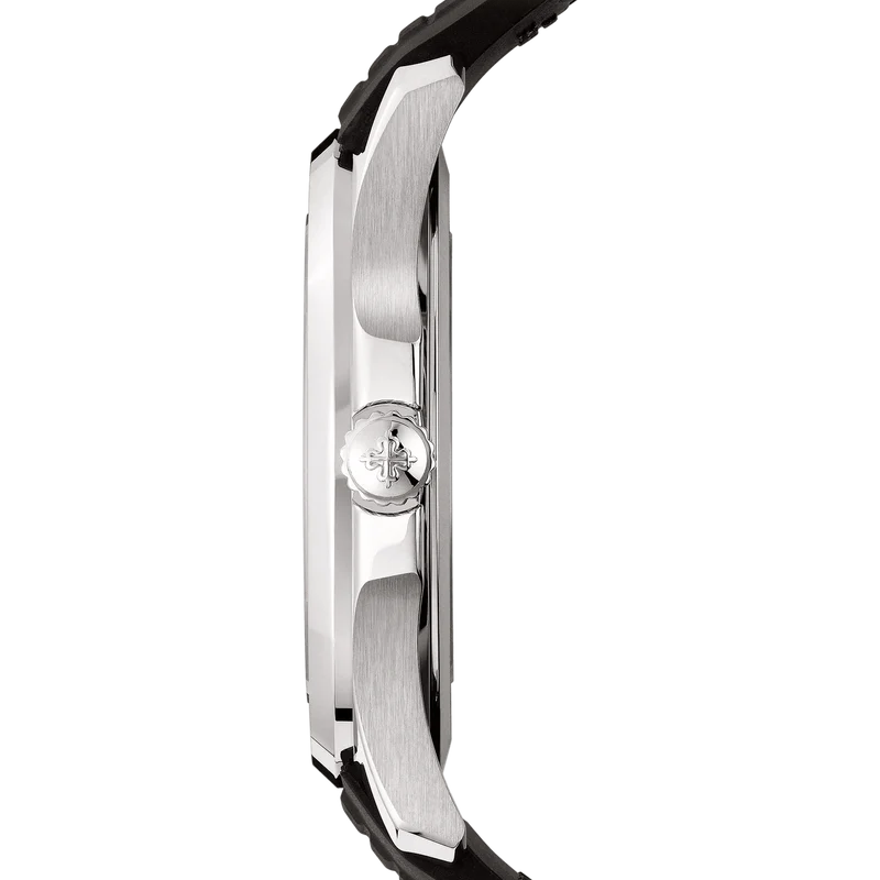 Aquanaut Date Black Strap Stainless Steel