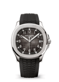 Aquanaut Date Black Strap Stainless Steel