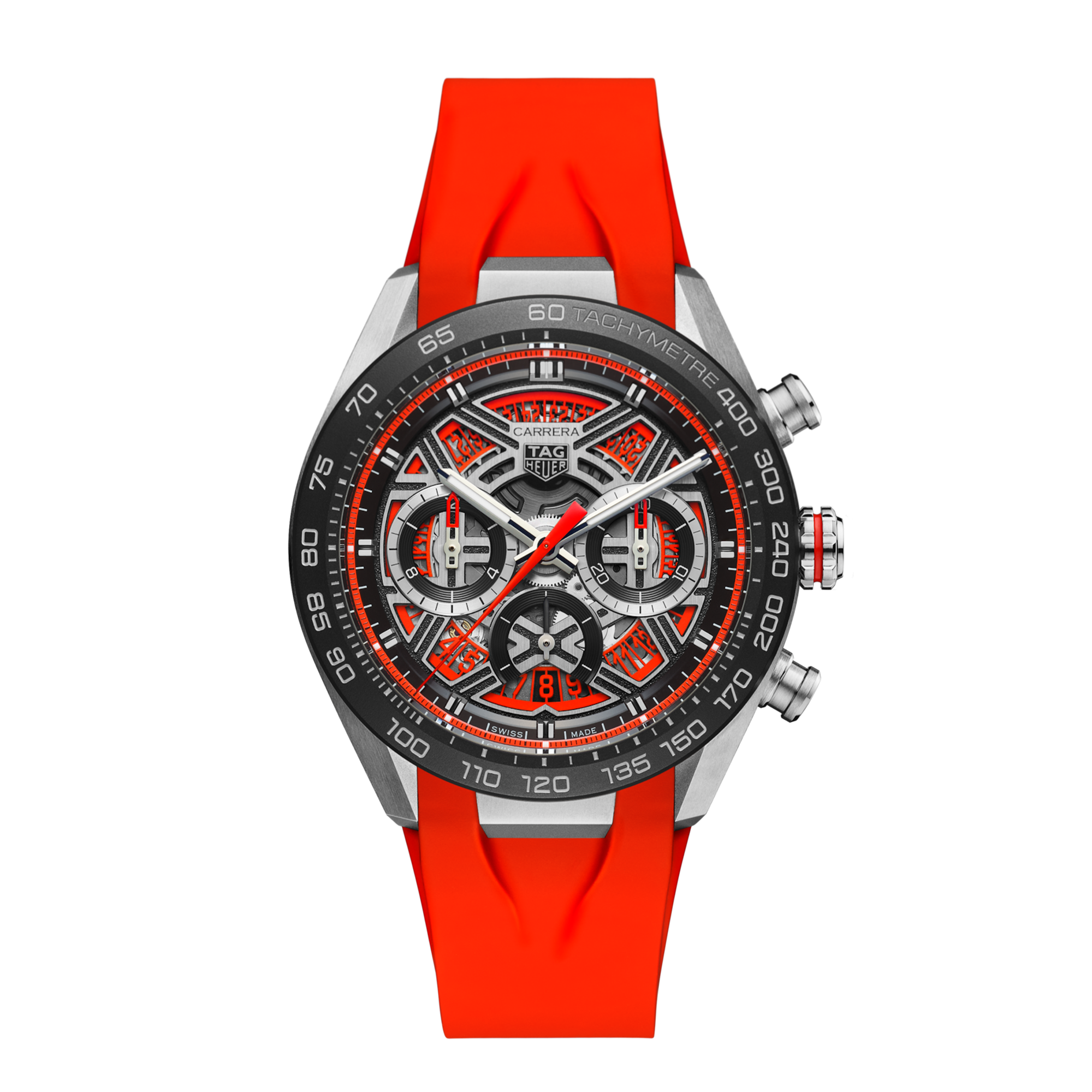 T. H. Carrera Extreme Sport 44mm Red
