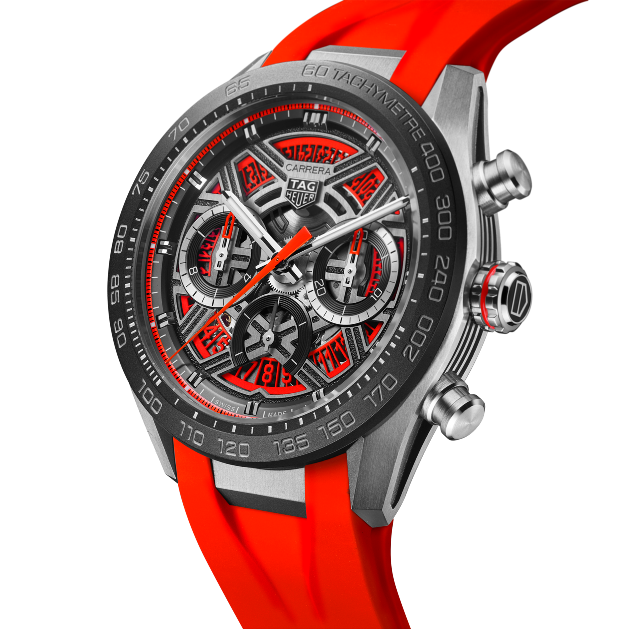 T. H. Carrera Extreme Sport 44mm Red