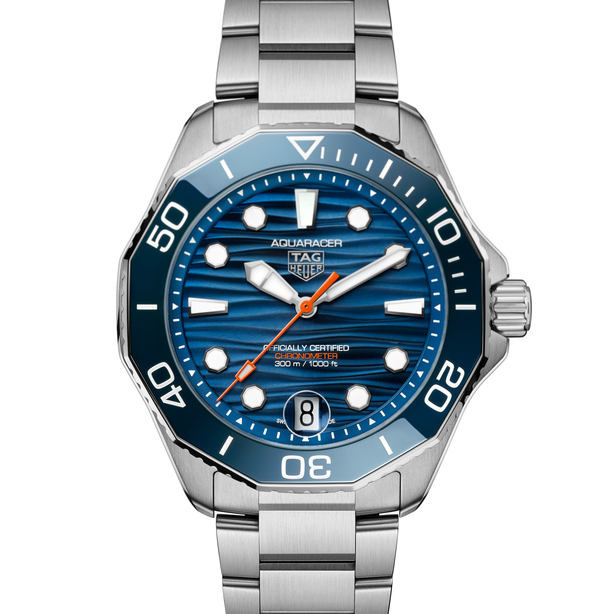 T. H. Aquaracer Professional 300 Date Blue 42mm