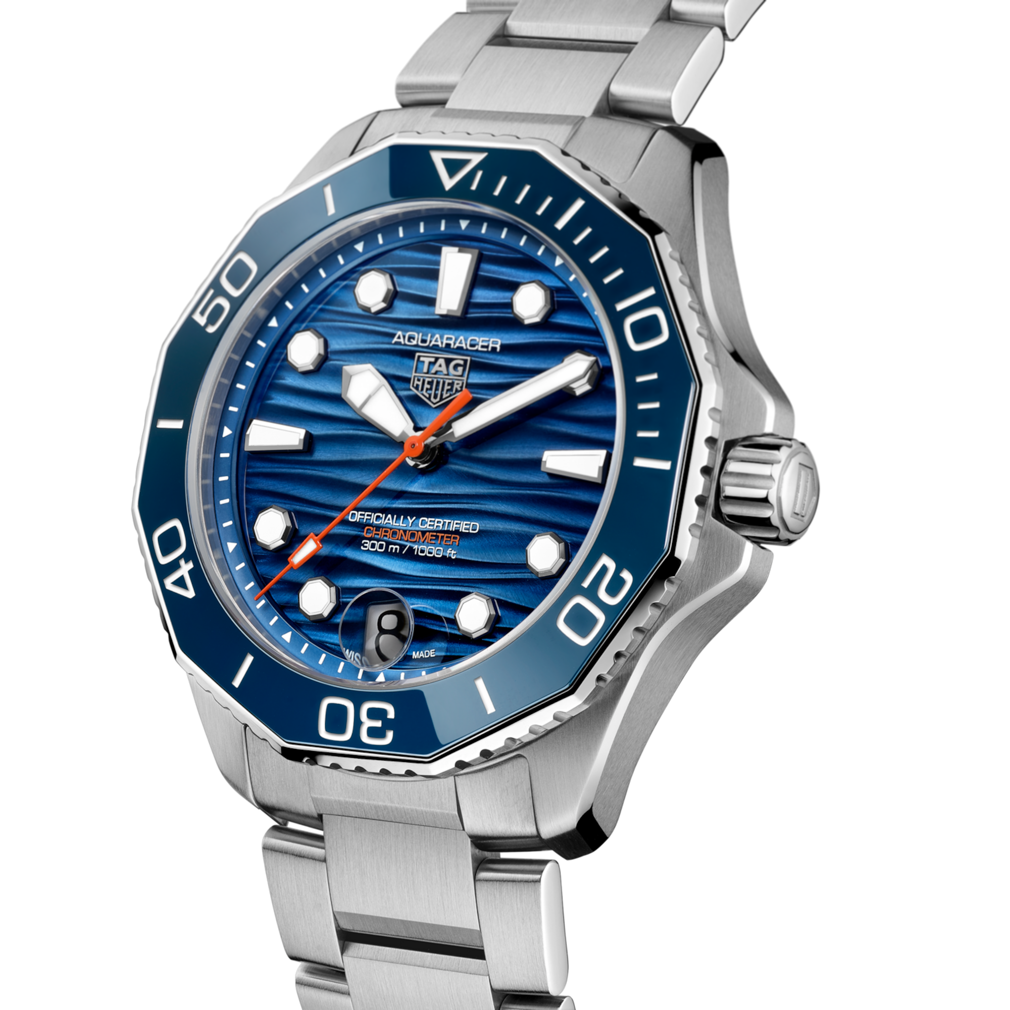 T. H. Aquaracer Professional 300 Date Blue 42mm