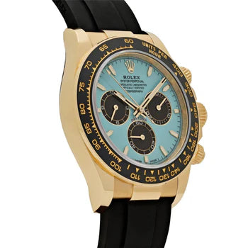 Rolex Daytona Turquoise Blue Gold